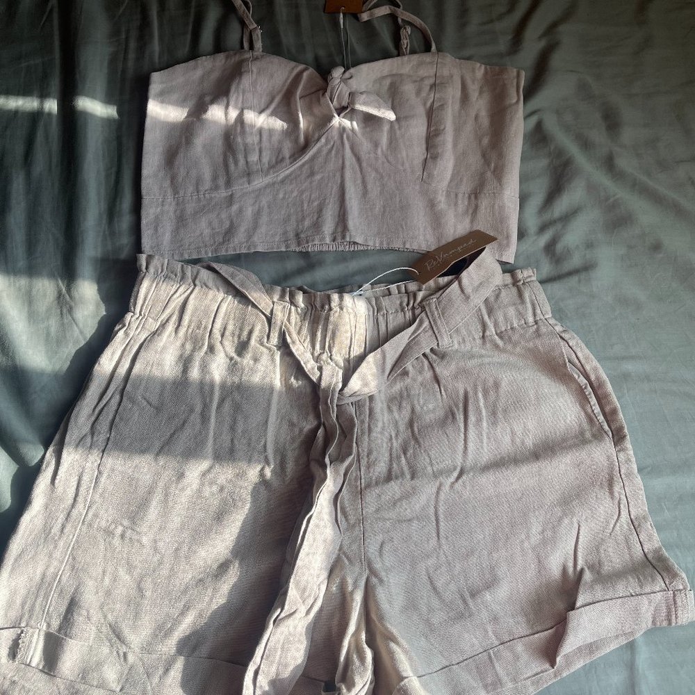 Revamped Linen Lounge Set